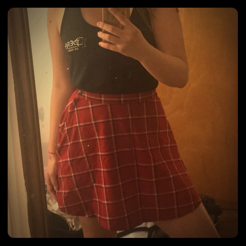 American Apparel school uniform skirt